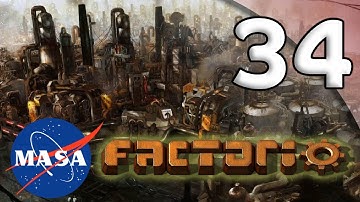 Factorio MASA [Multiplayer] - 34. Breaking Trains, Fixing Copper - Let