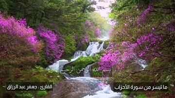 من سورة الأحزاب | تقليد الشحات محمد أنور | القارئ : جعفر عبد الرزاق