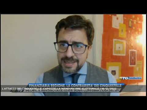 L'ATTACCO DEI CINQUESTELLE: CAPOZZELLA 'MANOVRA PRE-ELETTORALE' | 18/12/2022