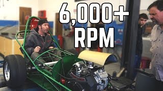 We take our vintage 670cc drag rail to a dynamometer, or "dyno" see
how much power and torque it makes at the wheels. chassis dyno is used
measure po...