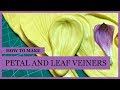 Making Silicone Veiners: Petals and Leaves DIY for Sugar Flowers