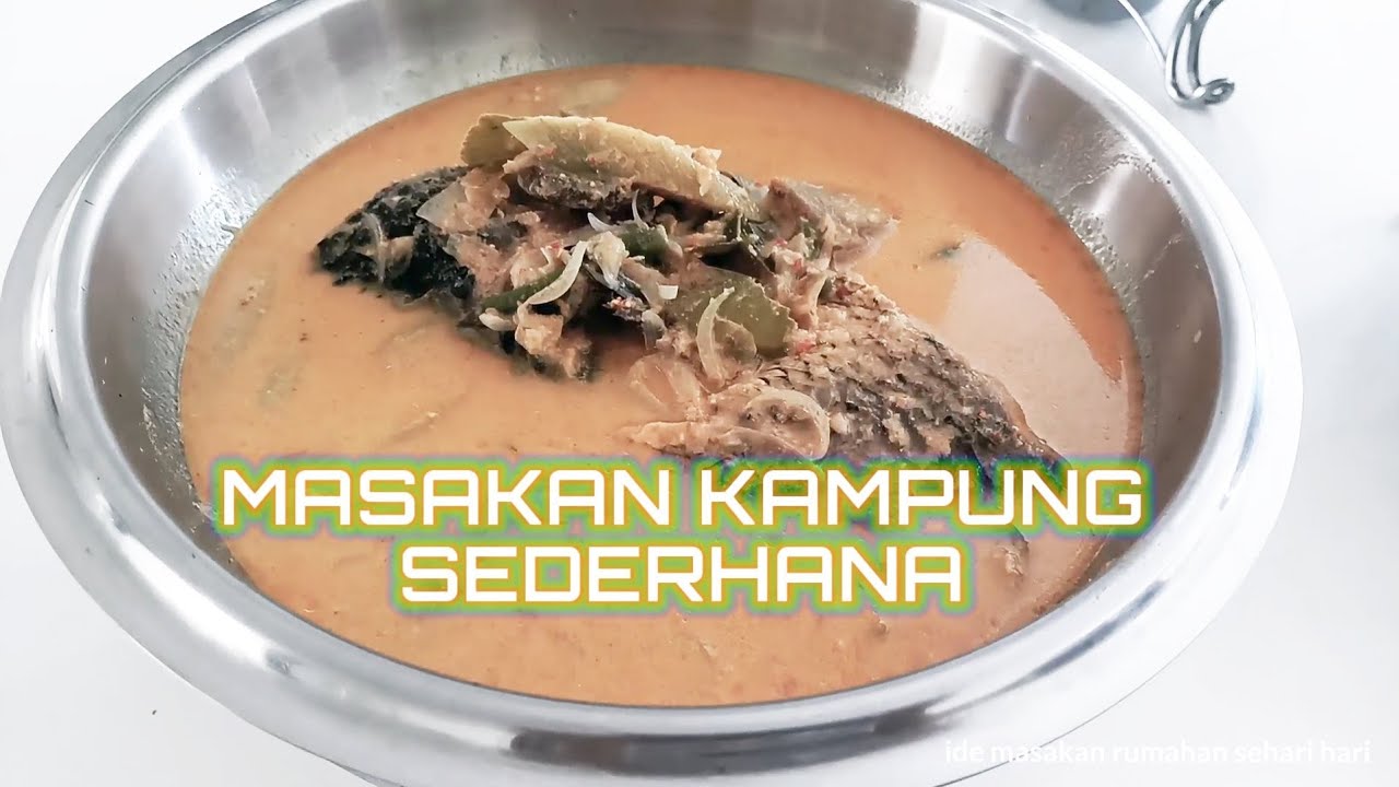Gulai Kepala Ikan Rayo // Rayo Fish Head Curry
