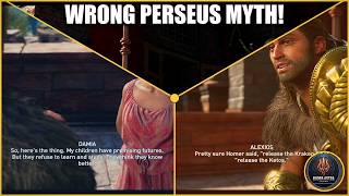 Alexios BUTCHERS the Perseus Myth (Kids React) | AC Odyssey EP 18