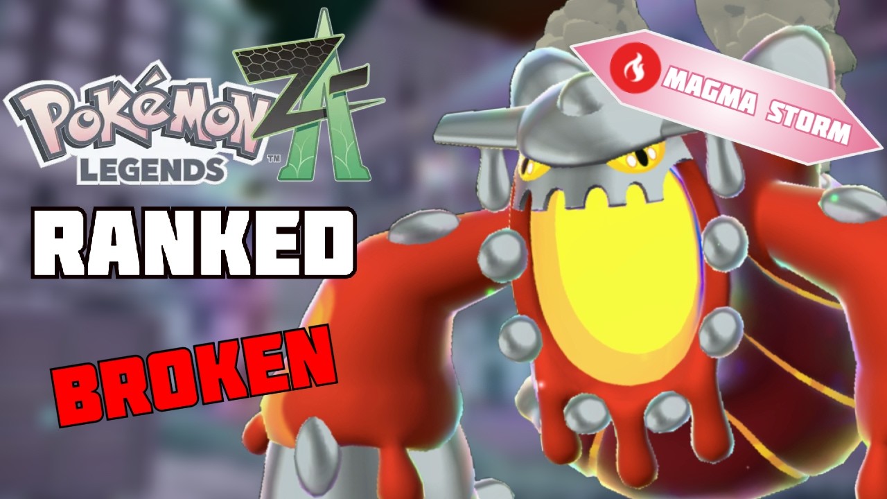 MEGA HEATRAN is the most OVERPOWERED Pokémon! | Legends ZA Ranked Battles