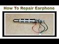 How To Repair Earphone || One Side Speaker Not Working in Earphone