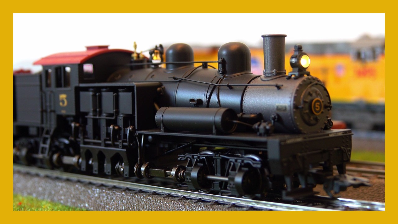 Märklin 38700 - Dampflok Shay der Western Maryland (WM) - SOUND + DAMPF