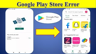 Play Store Error / Retrieving information from Server screenshot 2