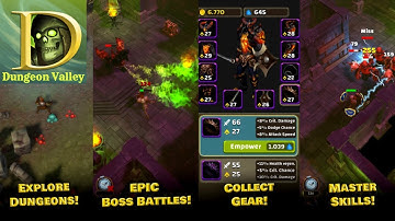 Dungeon Valley - Gameplay Android