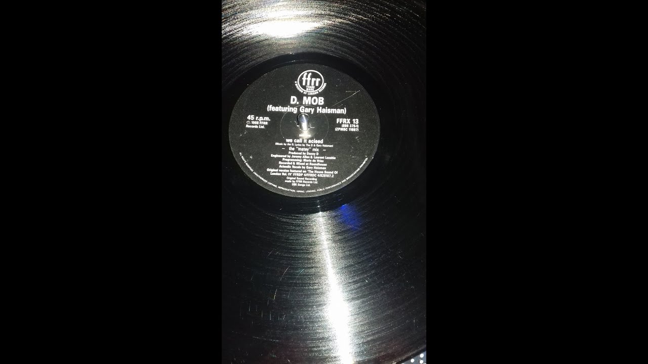 D-Mob Featuring Gary Haisman – We Call It Acieeed (The Matey Mix) - YouTube