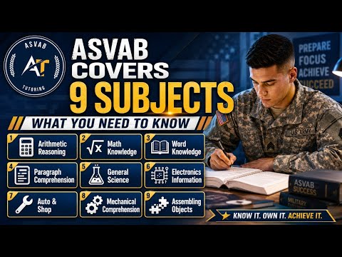 ASVAB Test | ASVAB subjects | What should you study ? #asvabtest #asvabexam #asvabsubjects