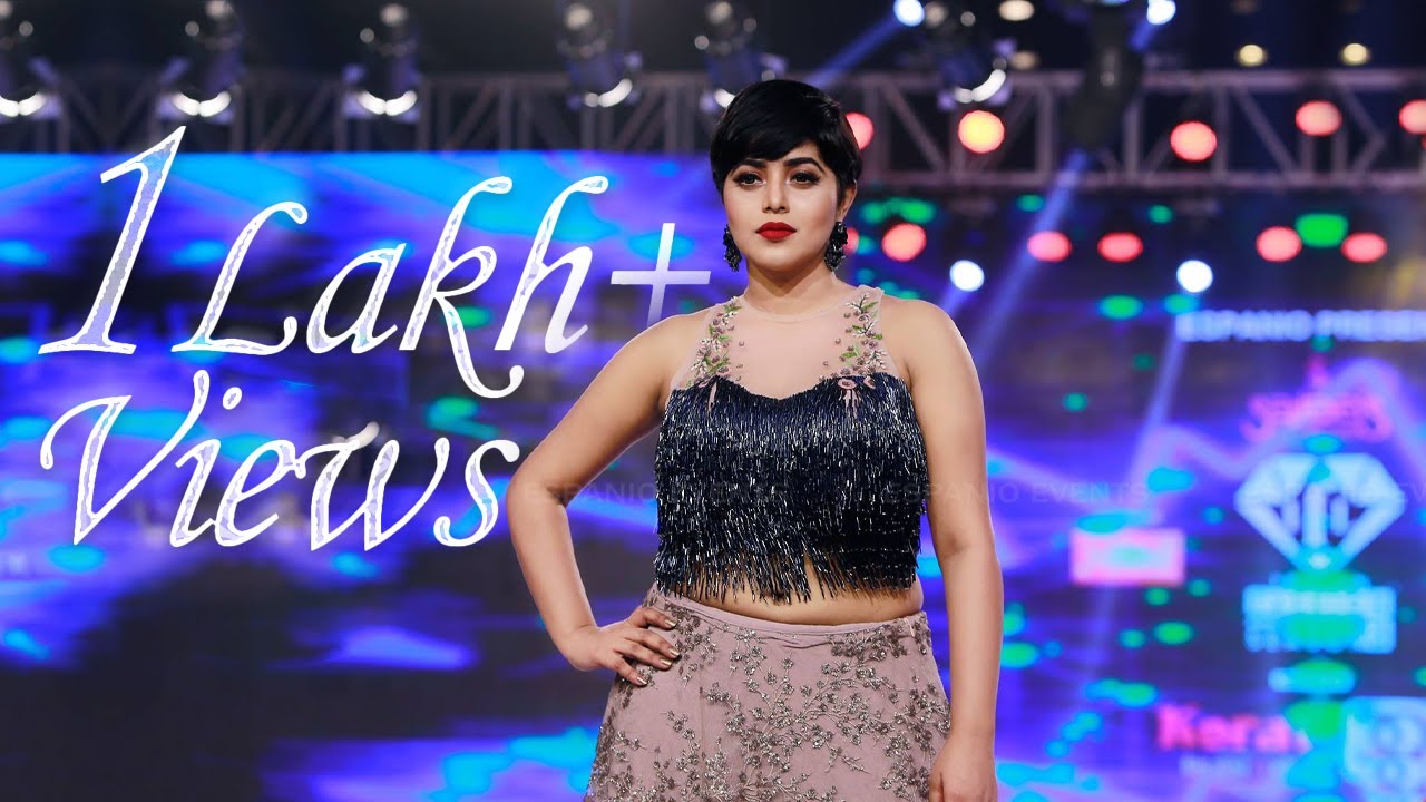 Shamna Kasim | indian fashion league season 3 | Showstopper  | Fashion Show | Design ME | IFL3
