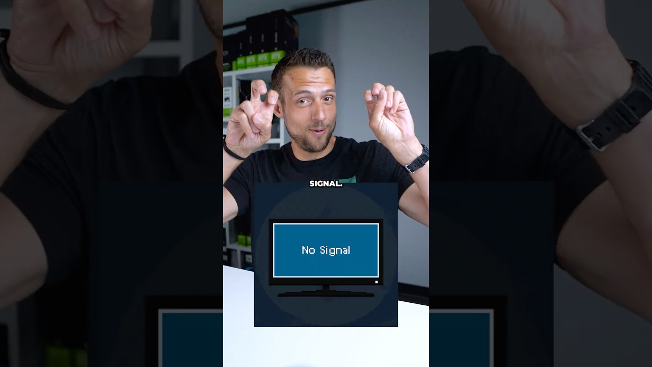 ⁣If Your Gaming PC Says “No Signal” TRY THIS