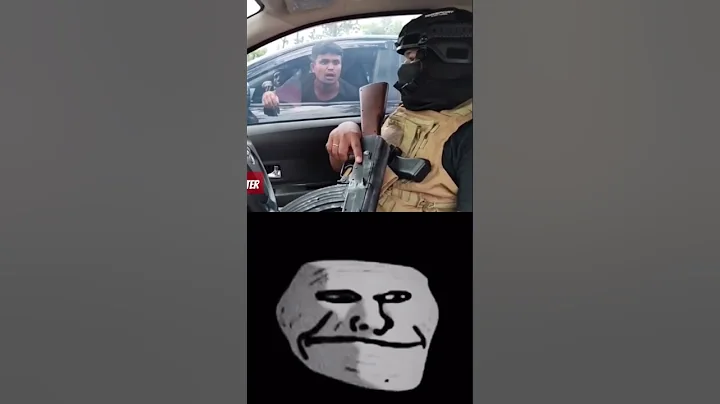 blud trying fight a soldier 💀 | troll face meme (credit: to @banggalung-181, @BangTampue)