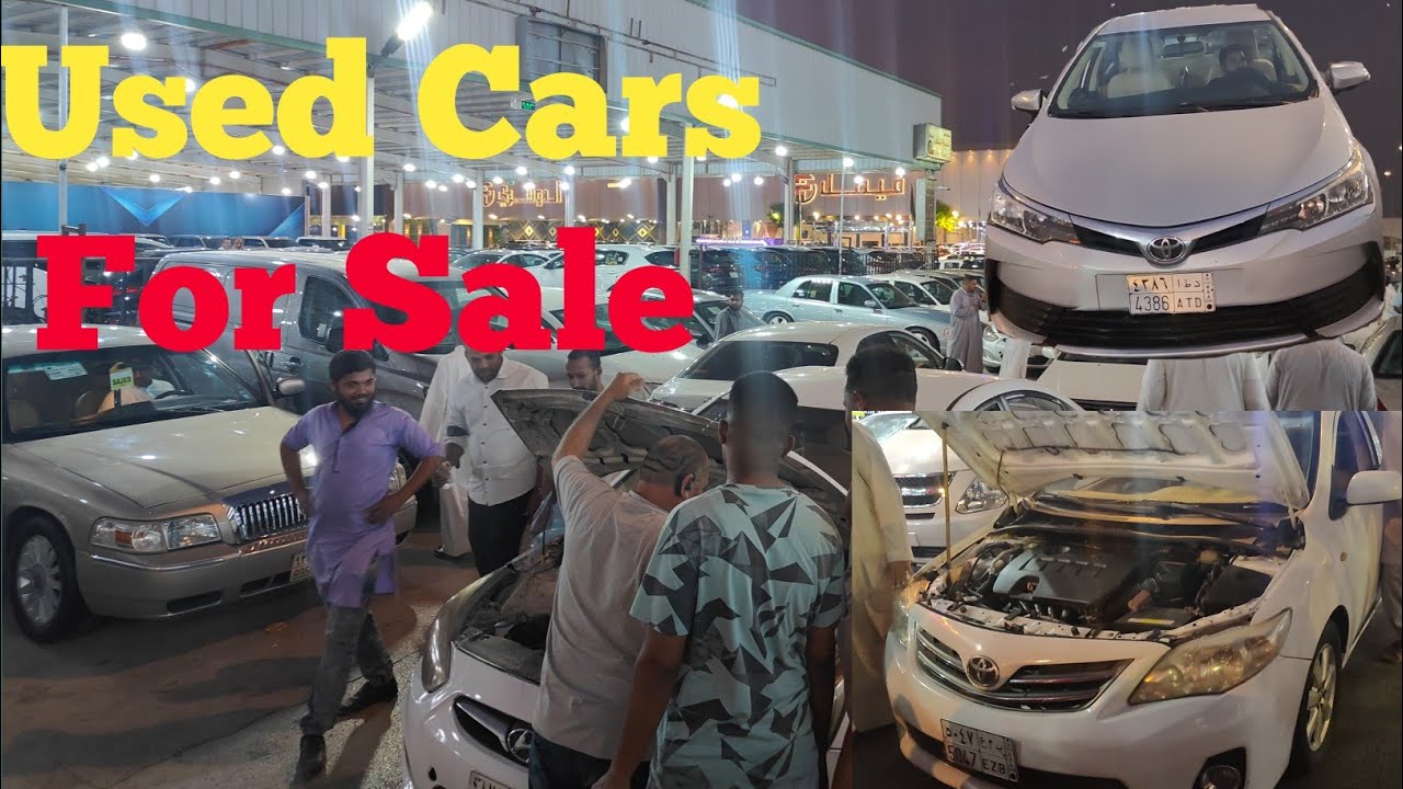 Used Cars for Sale / Friday Car Market Riyadh / Secondhand Car Market