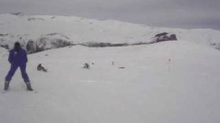 Uolli narrando Jaque, Jihad e Paulinha em Farellones - Valle Nevado