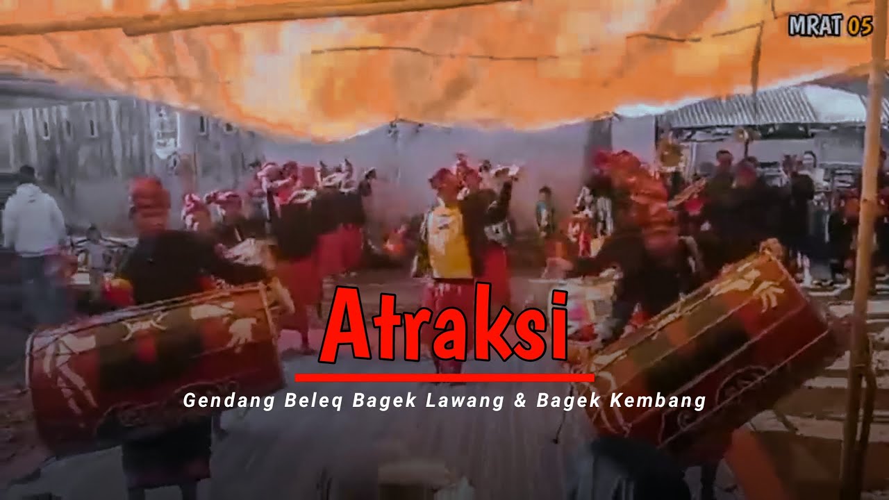 Atraksi Gendang Beleq Pusaka Sejati (Bagek Lawang Dan Bagek Kembang)