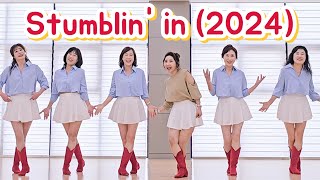 Stumblin' in (2024) Line Dance Improver Oldpopsong / 올드팝송 /초중급라인댄스