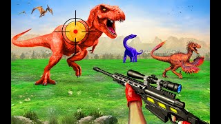 Wild Dinosaur Hunting Games: Wild Dino Hunting Soft games Gameplay screenshot 1