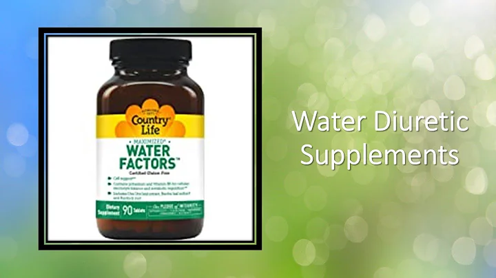4 Best Water Diuretic Supplements in The Market