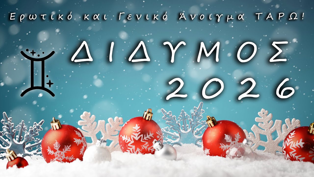 ✨ΔΙΔΥΜΟΣ 2026✨