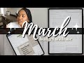 MARCH 2022 MONTHLY BUDGET WITH ME | a month of basically no financial goals 🤔