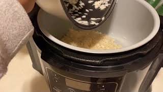 Cooking basmati rice with Ninja Foodi