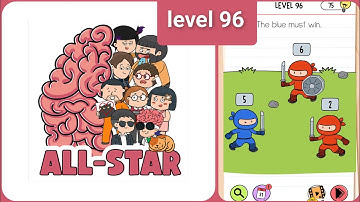 brain test all star level 96