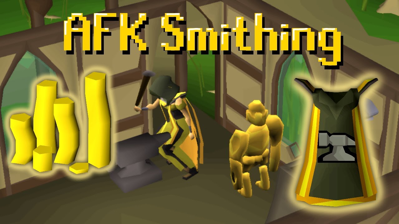 OSRS] 3 AFK Smithing AND Good XP/H) YouTube