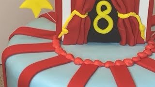 How to make easy Circus 🎪 Cake