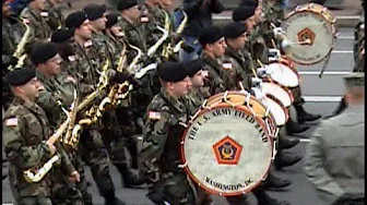 US Military Bands -  past inaugural parade rehearsals