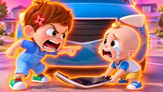 COCOMELON - JJ Accidentally Damaged The Car | Car Wash Intro Effects | Gamavision Csupo Style Remix
