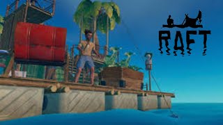 WHERE'S ALL THE WOOD! - RAFT SURVIVAL ft CUY screenshot 3