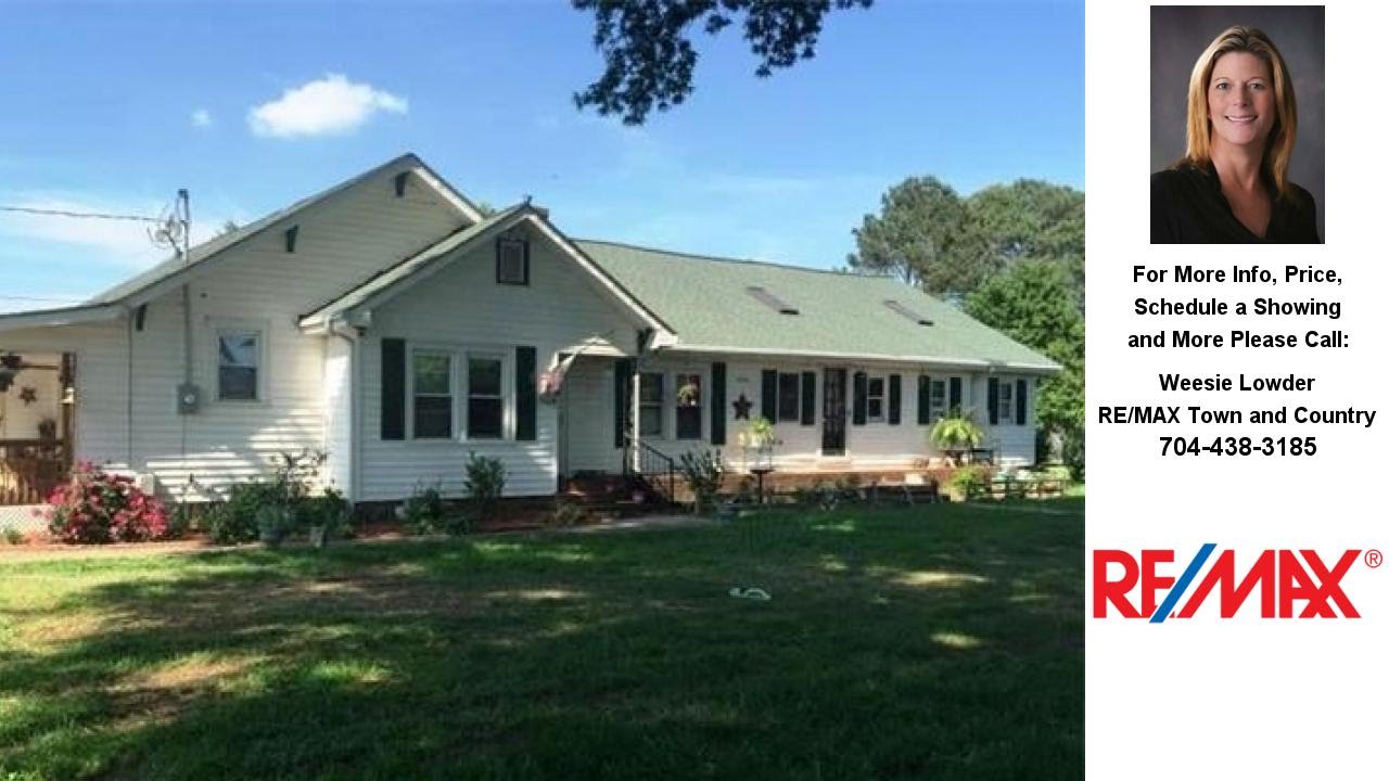 28199 Hatley Farm Road, Albemarle, NC Presented by Weesie Lowder. YouTube