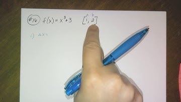 Calculus: Area Under Curve with Definite Integral and Riemann Sums (5.3)