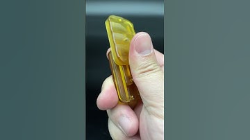 Three-layer structure PEI material mechanical mechanism fidgety slider#fidgetslider #edc #fidgettoys