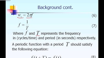 Lecture 1: Introduction to Fourier Series Part 1 of 2