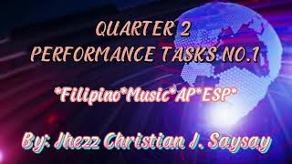 Q2-PERFORMANCE TASKS NO.1