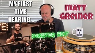 My First Time Hearing MATT GREINER | Zildjian LIVE! | (Shorter Edit) WOW!