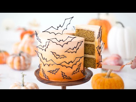 how-to-make-a-halloween-bat-cake