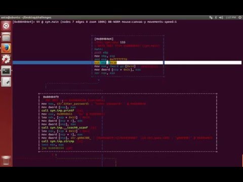 Radare2 - An Introduction with a simple CrackMe - Part 1