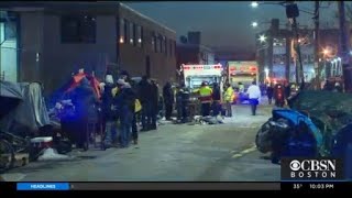 Tents Along Mass And Cass Removed