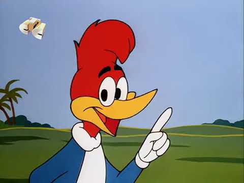 Pica Pau clássico Episódio 152: Pica Pau, Um Biruta no Espaço. Alta qualidade.