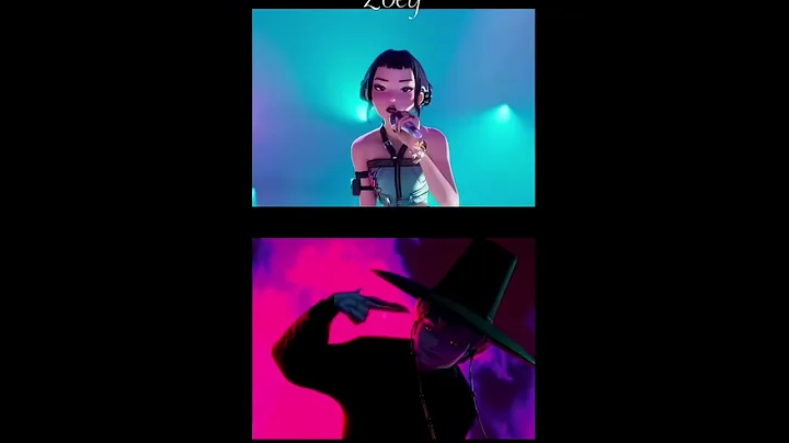 Zoey vs Baby Saja rapping K-pop demon hunters #fypviralシ #shorts #fyp #fypage #kpopdemonhunters