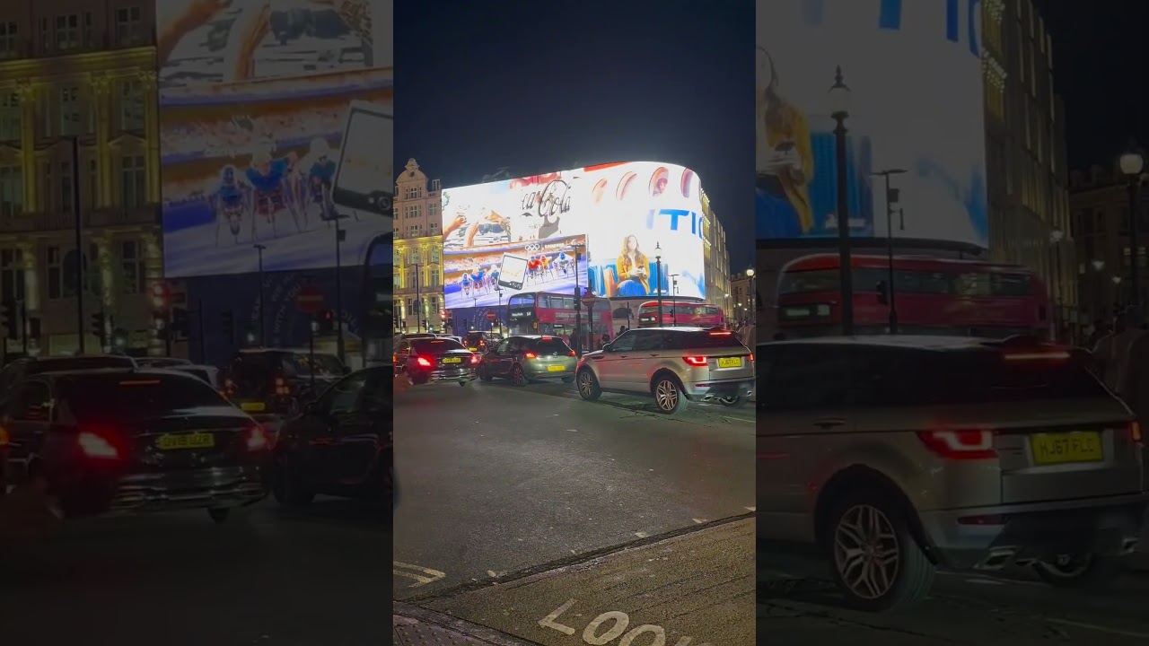 Places to go at night in London: Piccadilly Circus