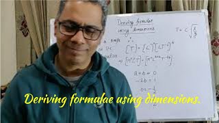 Dimensional analysis 3