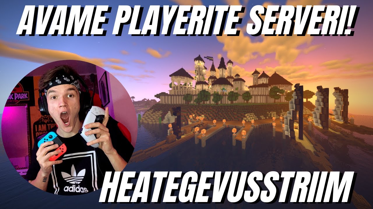 AVAME MINECRAFTI SERVERI! (HEATEGEVUSSTRIIM)