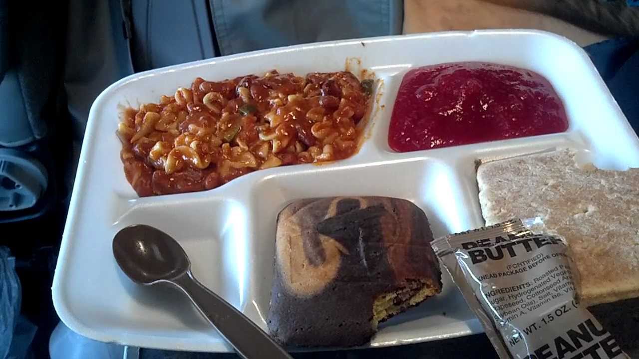 MRE Review 2010 Menu 11Vegetable Lasagna YouTube