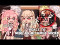 ||•Hashira’s react to Nene Yashiro as Mitsuri’s sister•||•GC•||•Hananene•||