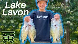 Where to find summer CRAPPIE on Lake Lavon 