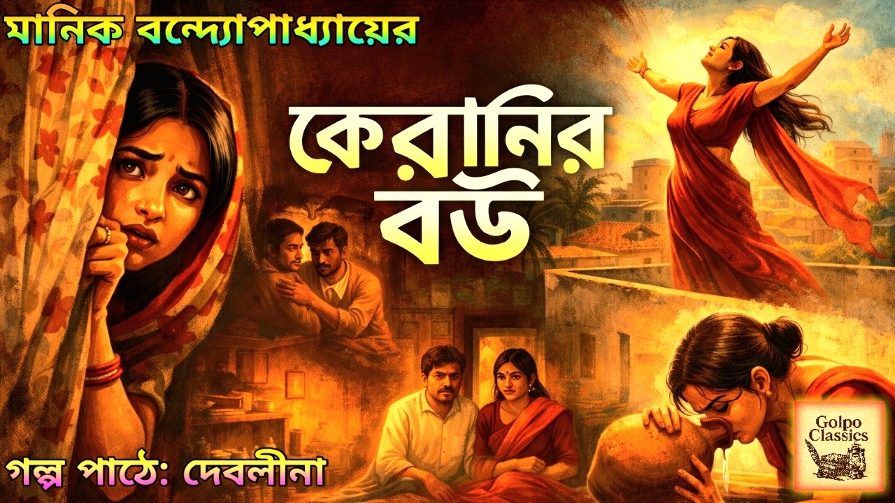 Keranir Bou | সুন্দরের অভিশাপ ও পর্দার আড়ালের বন্দি জীবন | কেরানির বউ | Manik Bandyopadhyay |